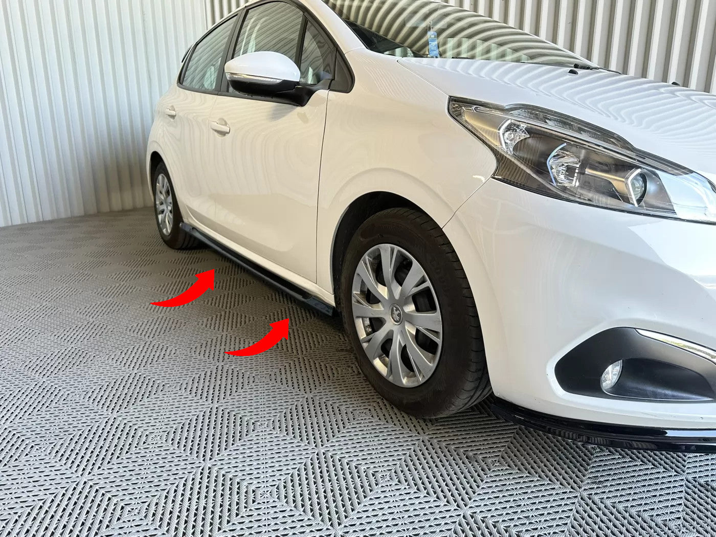 💥Side skirt extensions suitable for Peugeot 208 Mk1 (2012-2019)💥