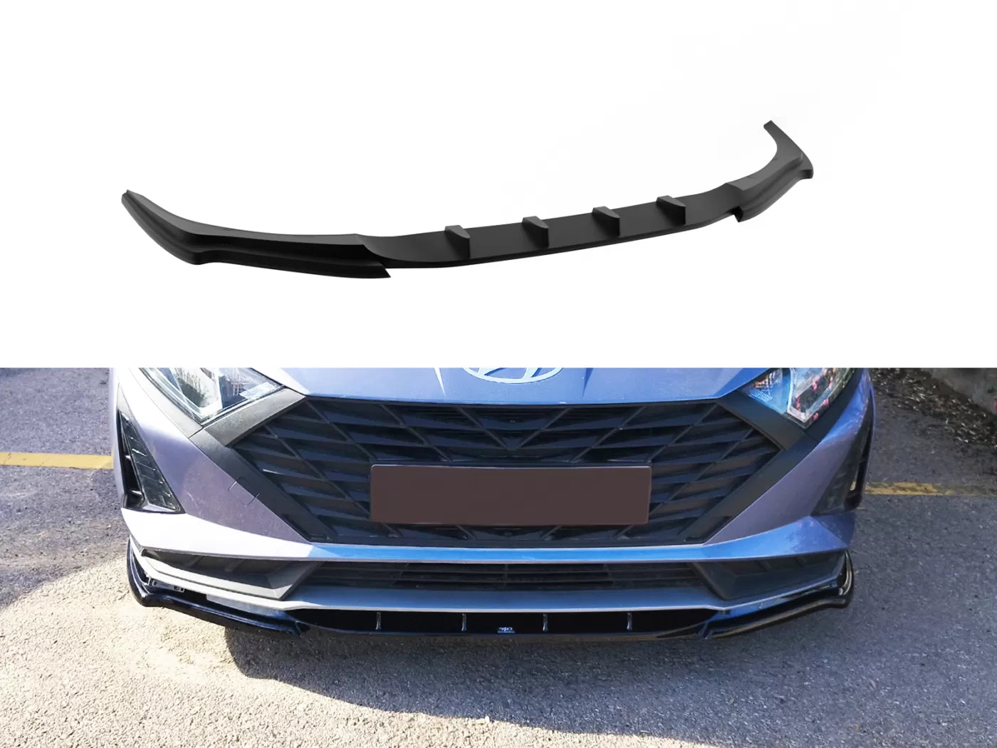 🔥Hyundai i20 Mk3 Facelift Front Splitter (2023-)🔥