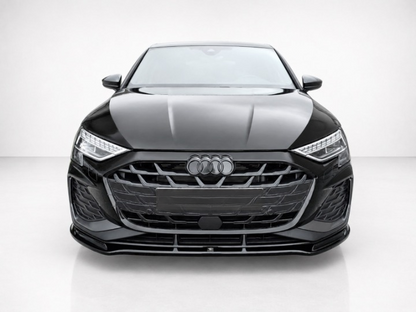 💕ART.10113 SPLITTER  Audi S3 / A3 S-Line 8Y Facelift NERO  LUCIDO💕