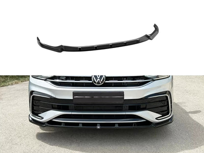 🔥FRONT SPLITTER PER VOLKSWAGEN TIGUAN R / R-LINE MK2 FACELIFT (2020–2024) 🔥