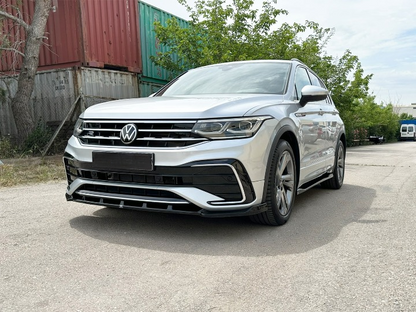 💫ART.3537 Splitter Volkswagen Tiguan R / R-Line Mk2 Facelift (2020-2024)💫