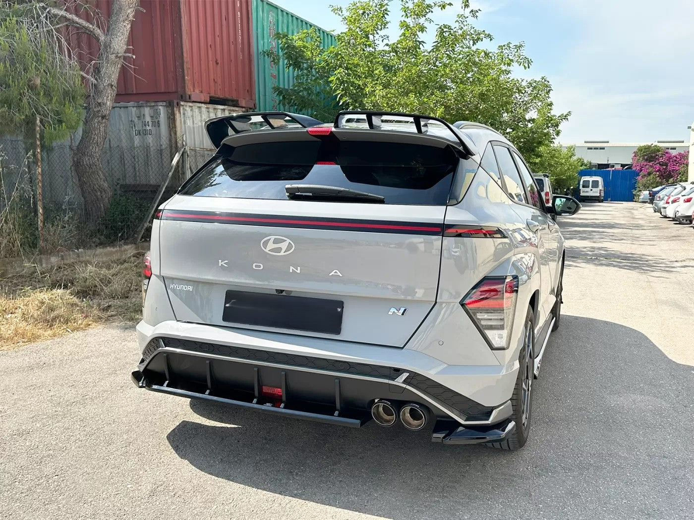 🔥REAR SPLITTER ADATTO PER HYUNDAI KONA N-LINE MK2🔥