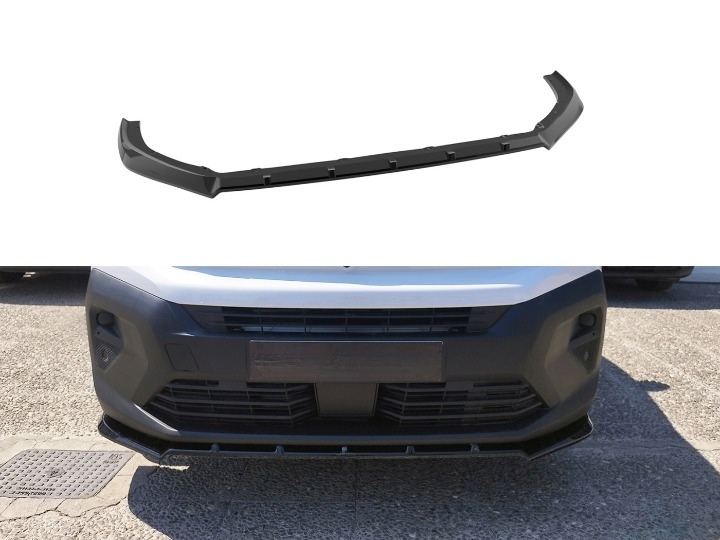💫ART.3479 Splitter Citroen Berlingo L2 Mk3 Facelift / Peugeot Partner L2 Mk3💫