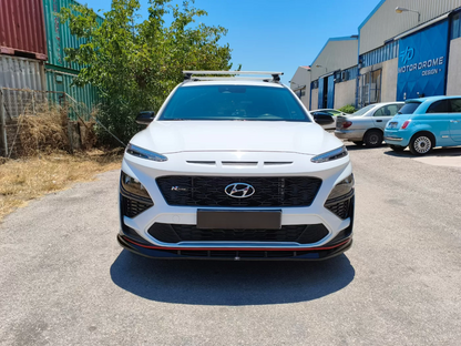 💕Front Splitter Hyundai Kona Ν / N-Line Mk1 Facelift💕