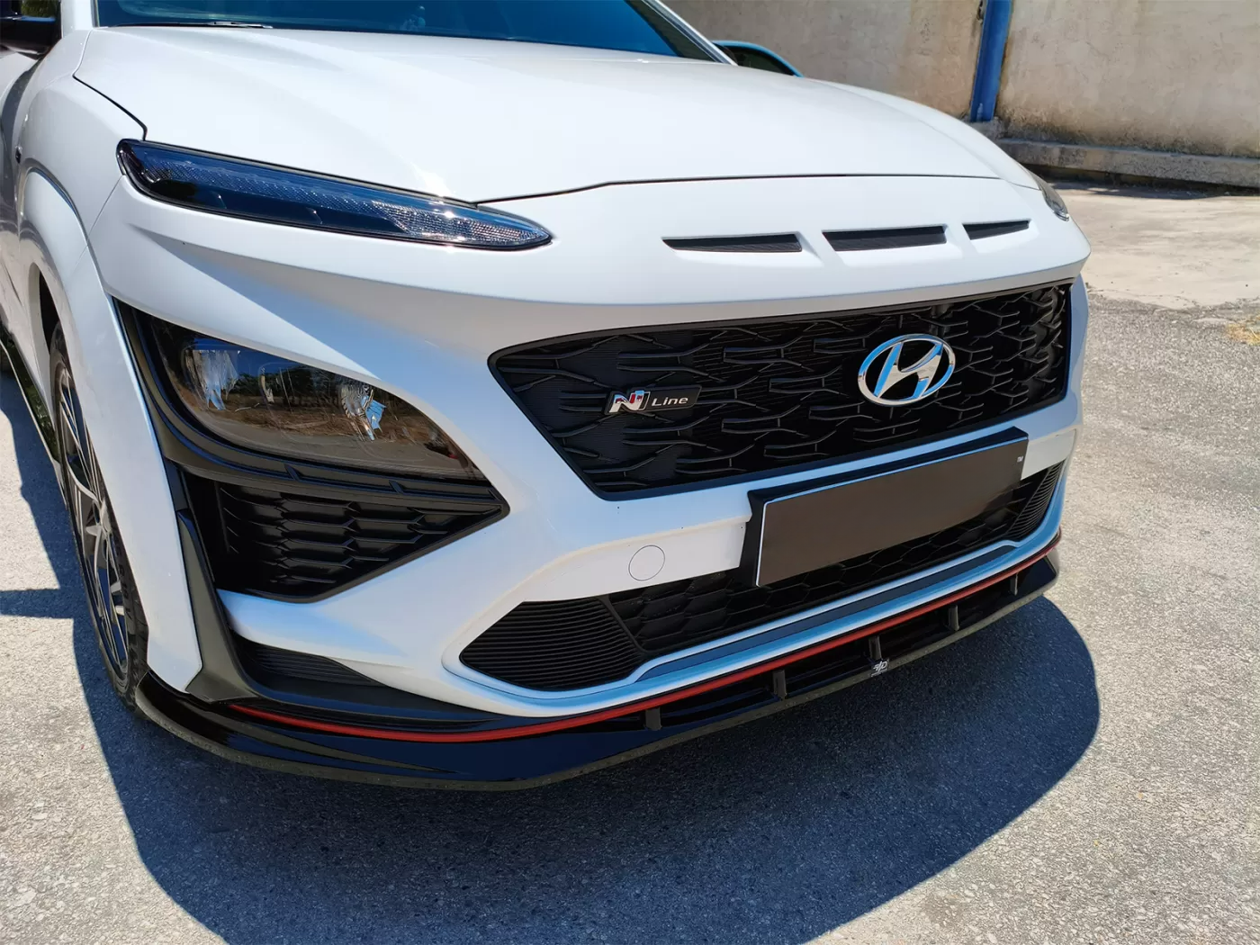 💕Front Splitter Hyundai Kona Ν / N-Line Mk1 Facelift💕