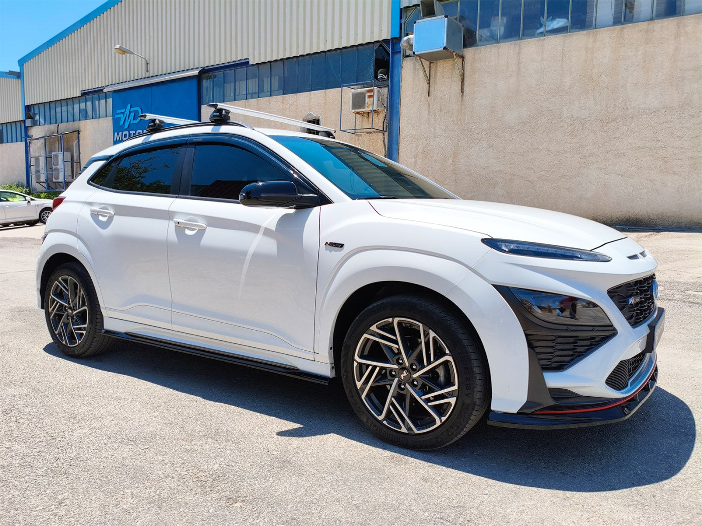 💫ART.3477 Sotto Minigonne Hyundai Kona N / N-Line Mk1 Facelift 2020-2023💫