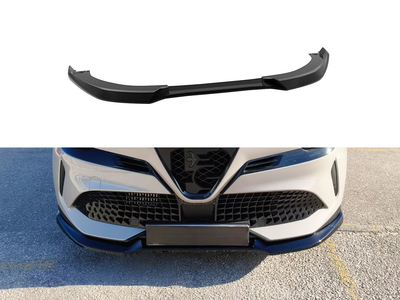 😍ART.5941 Splitter Anteriore Adatto Per Alfa Romeo Junior 😍