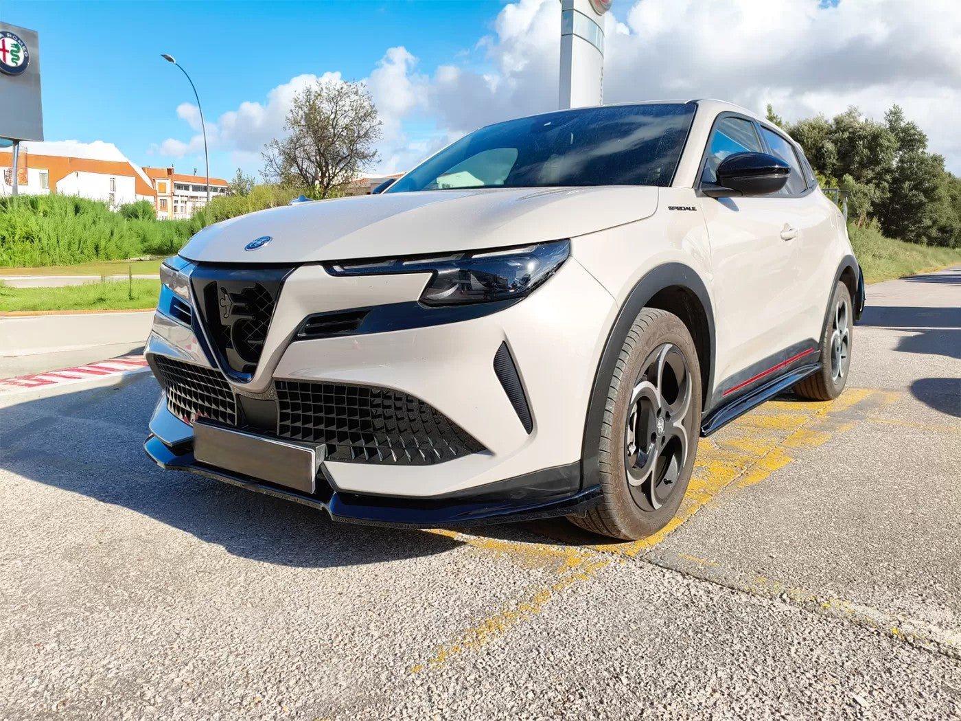 😍ART.5943 Sottominigonne Adatto Per Alfa Romeo Junior😍