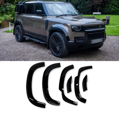 💕PASSARUOTA PARAFANGO  LAND ROVER  DEFENDER 110 L663 NERO  LUCIDO 2020+ 💕