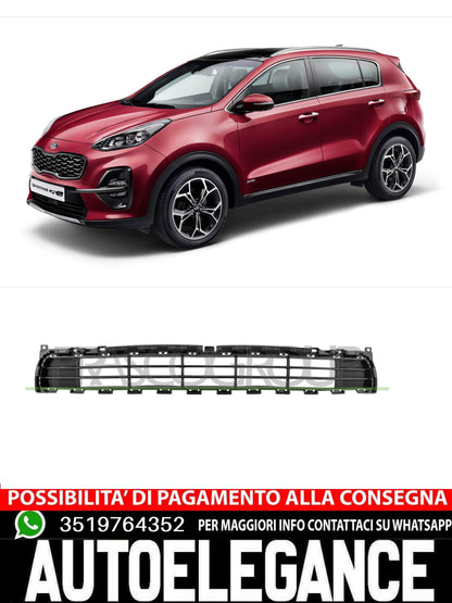 Griglia Di Ventilazione Paraurti NERA-LUCIDA Prasco per Kia  86569F1550