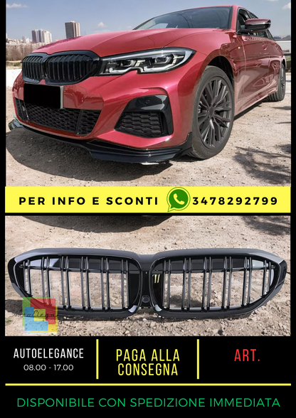 💎Griglia Sport Doppia Barra adatta per BMW Serie 3 G20 G21 da 18💎