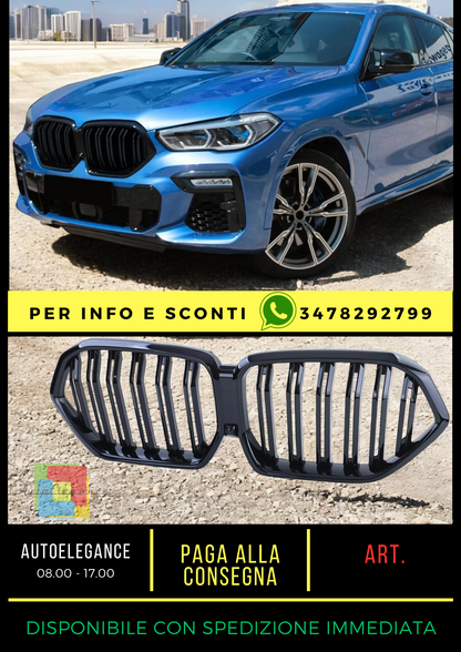 💎Griglia Sport Doppia Barra adatta per BMW X6 G06 da 19💎