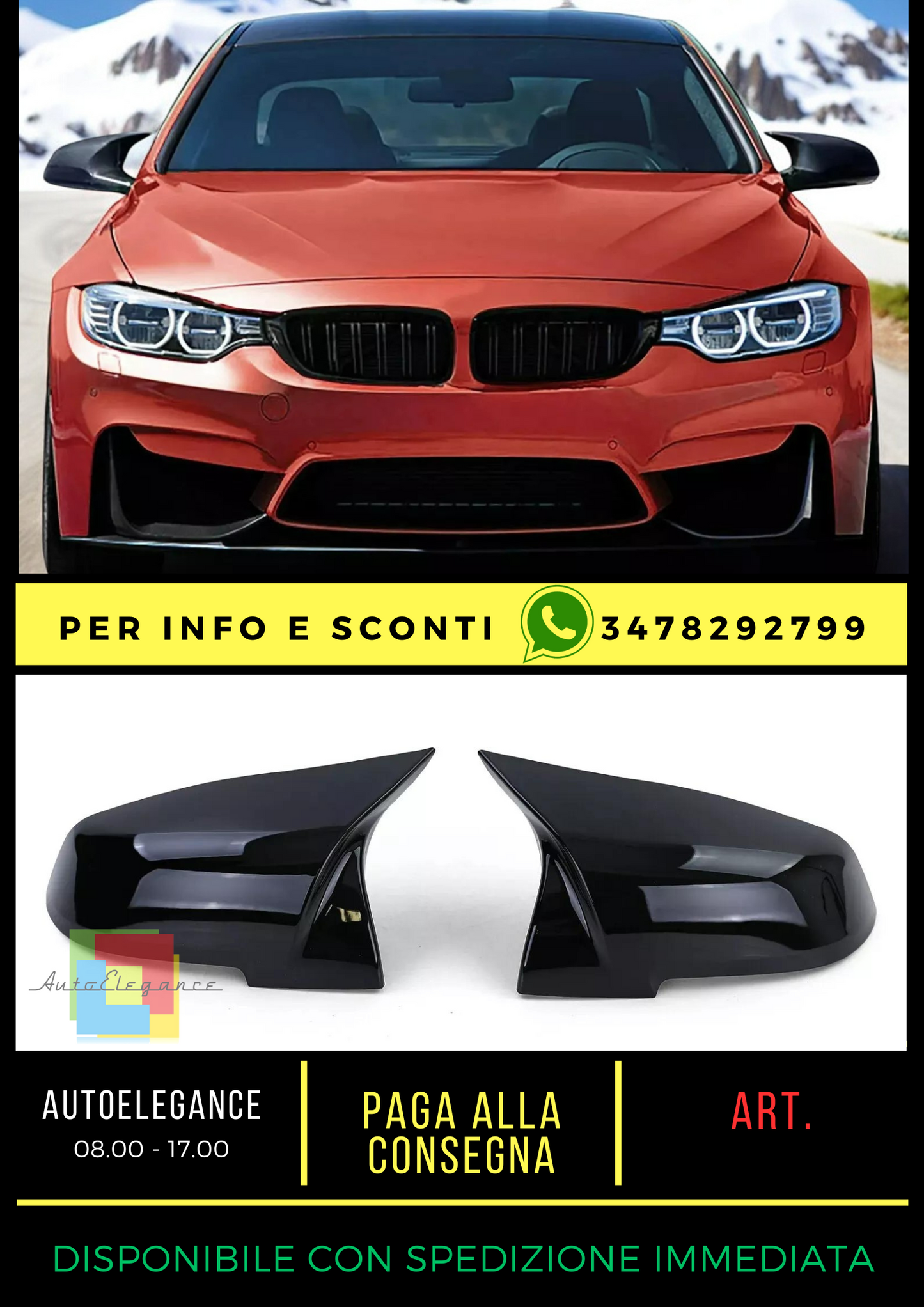 💎Mirror caps suitable for BMW F20 F22 F30 F31 F32 F33 F34 F35 F36💎