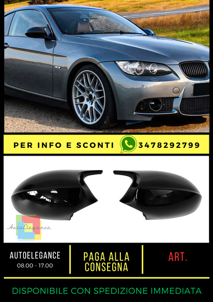💎Calotte specchietti di ricambio nero lucido adatto per BMW Serie 3 E92 E93💎