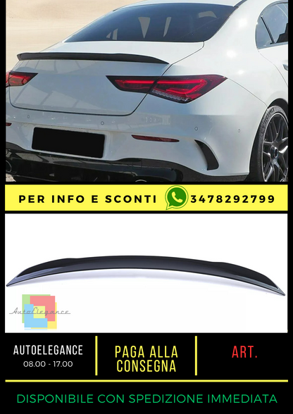✨Glossy black SPOILER suitable for Mercedes CLA C118 from 19✨