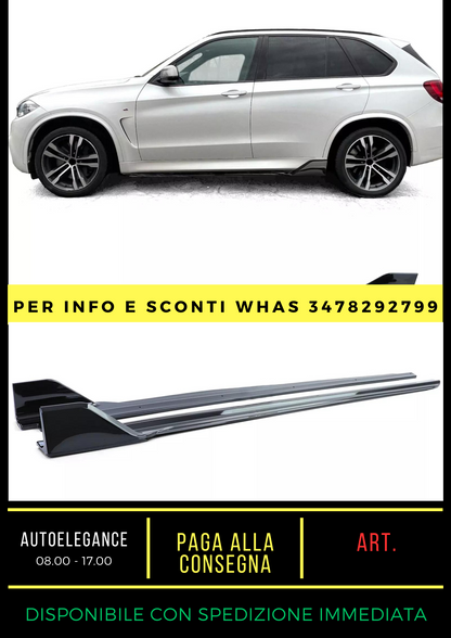 💎GLOSSY BLACK MINI SKIRTS suitable for BMW X5 F15 13-18💎