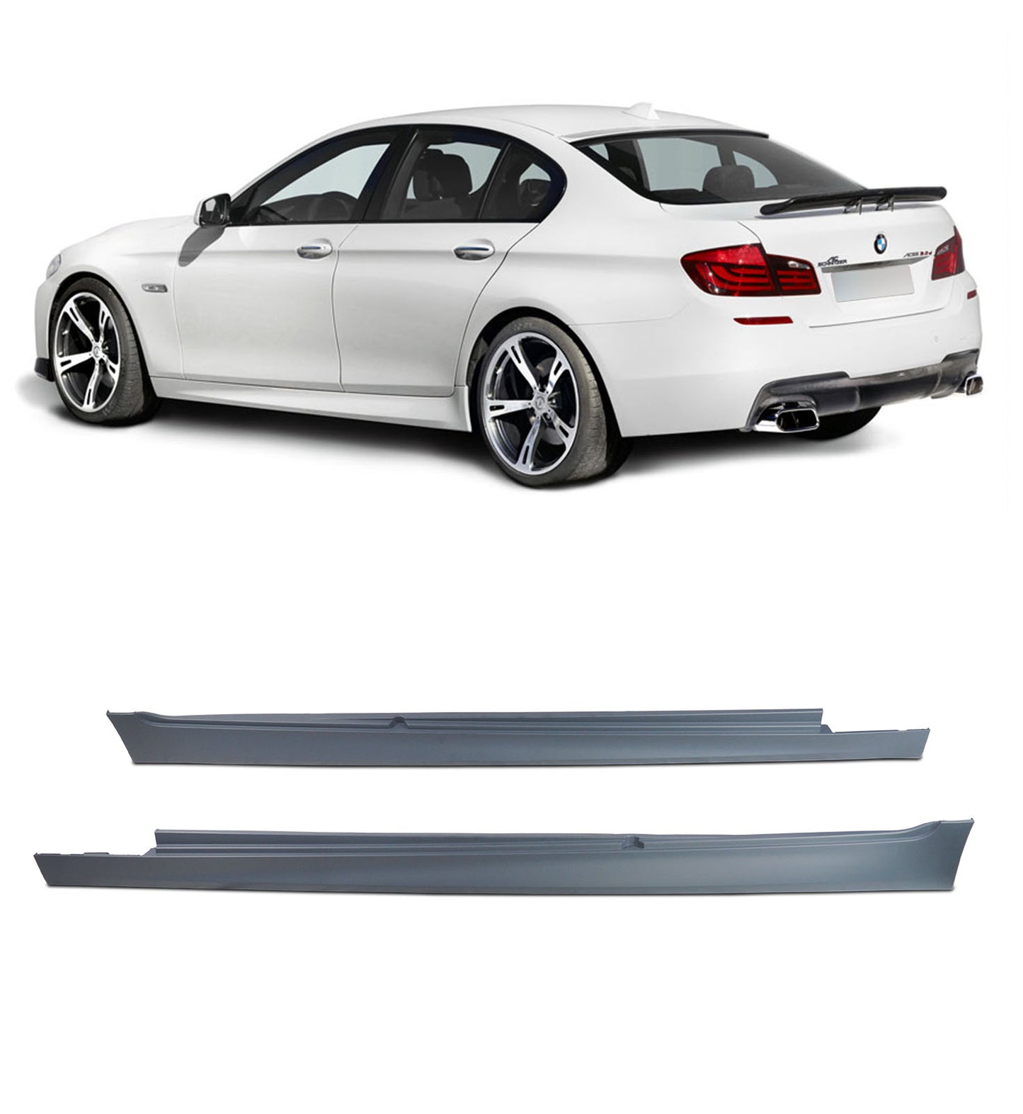 💫ART.5007 Minigonne per BMW F10 / F11 2010-2016 Look M-Tech💫