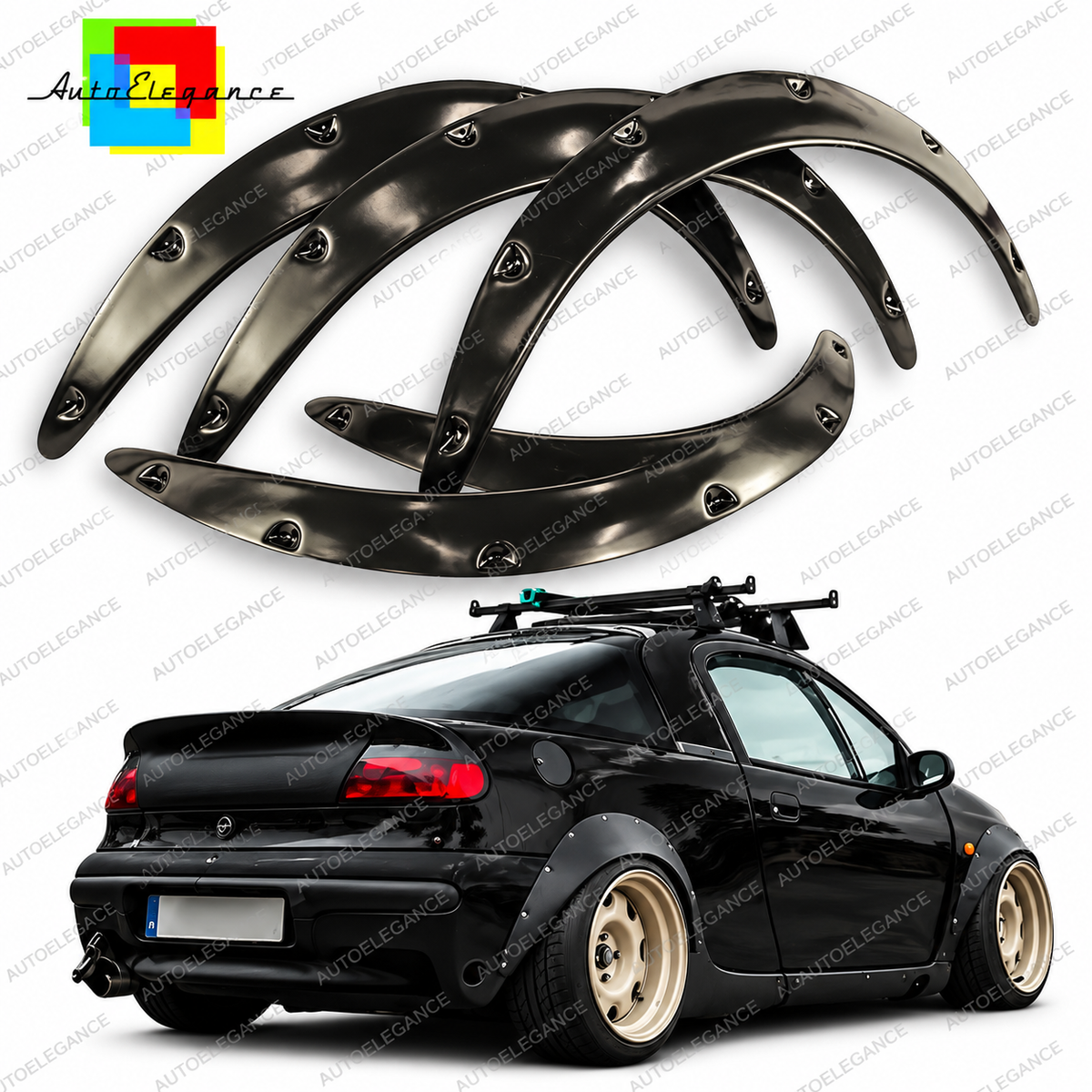 BODYKIT E36 + COUPE REAR LIGHTS WITH WHITE INDICATOR