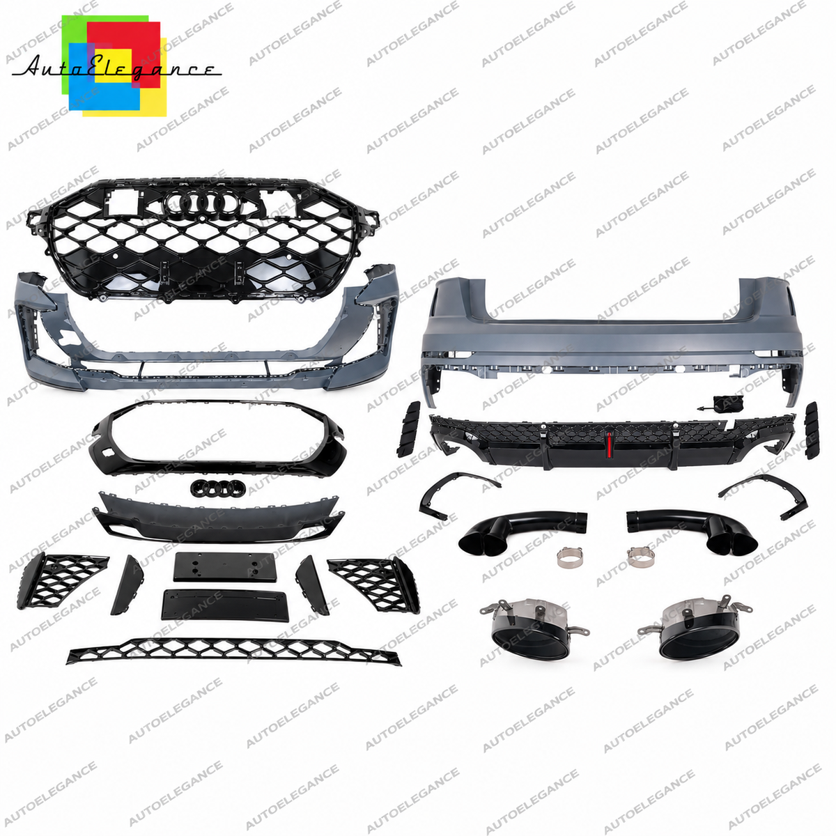 BODYKIT E36 + COUPE REAR LIGHTS WITH WHITE INDICATOR