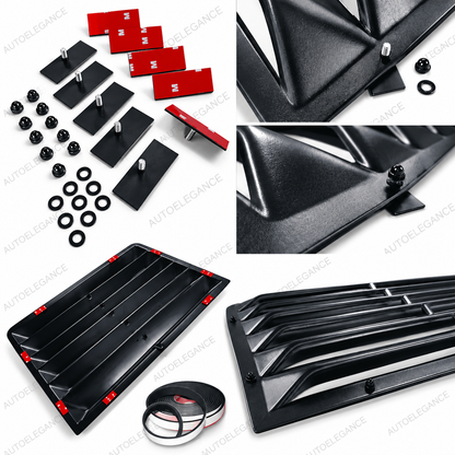 👉ART.10757 Louver lunotto posteriore adatto per Audi 100 82-92👈