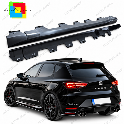👉ART.8313 MINIGONNE INJEKTION AERO LEON 5F - A3 8V - GOLF 7 2012-2020 ABS👈