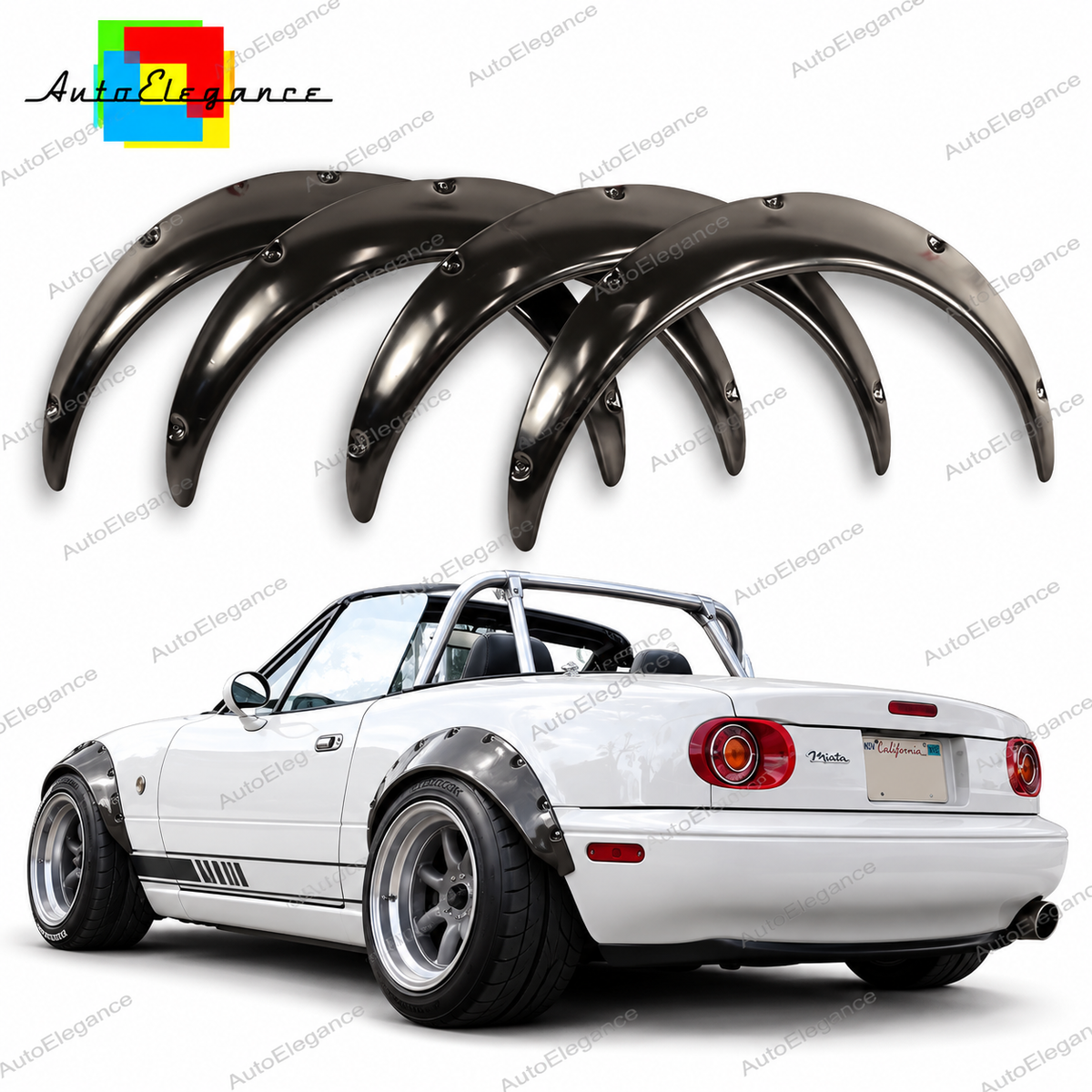 👉ART.10889 Kit passaruota larghi adatto per Mazda MX5 Miata 1989-1997👈