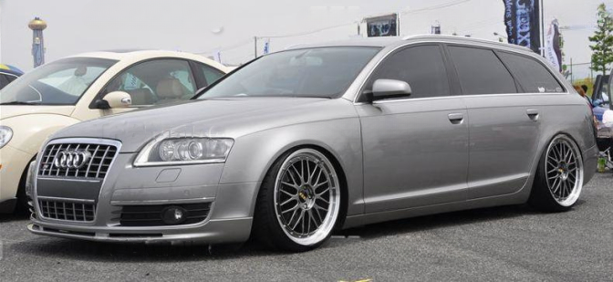 💕Splitter Anteriore compatibile con Audi A6 C6 Avant 2004–2009 – Versione 1💕