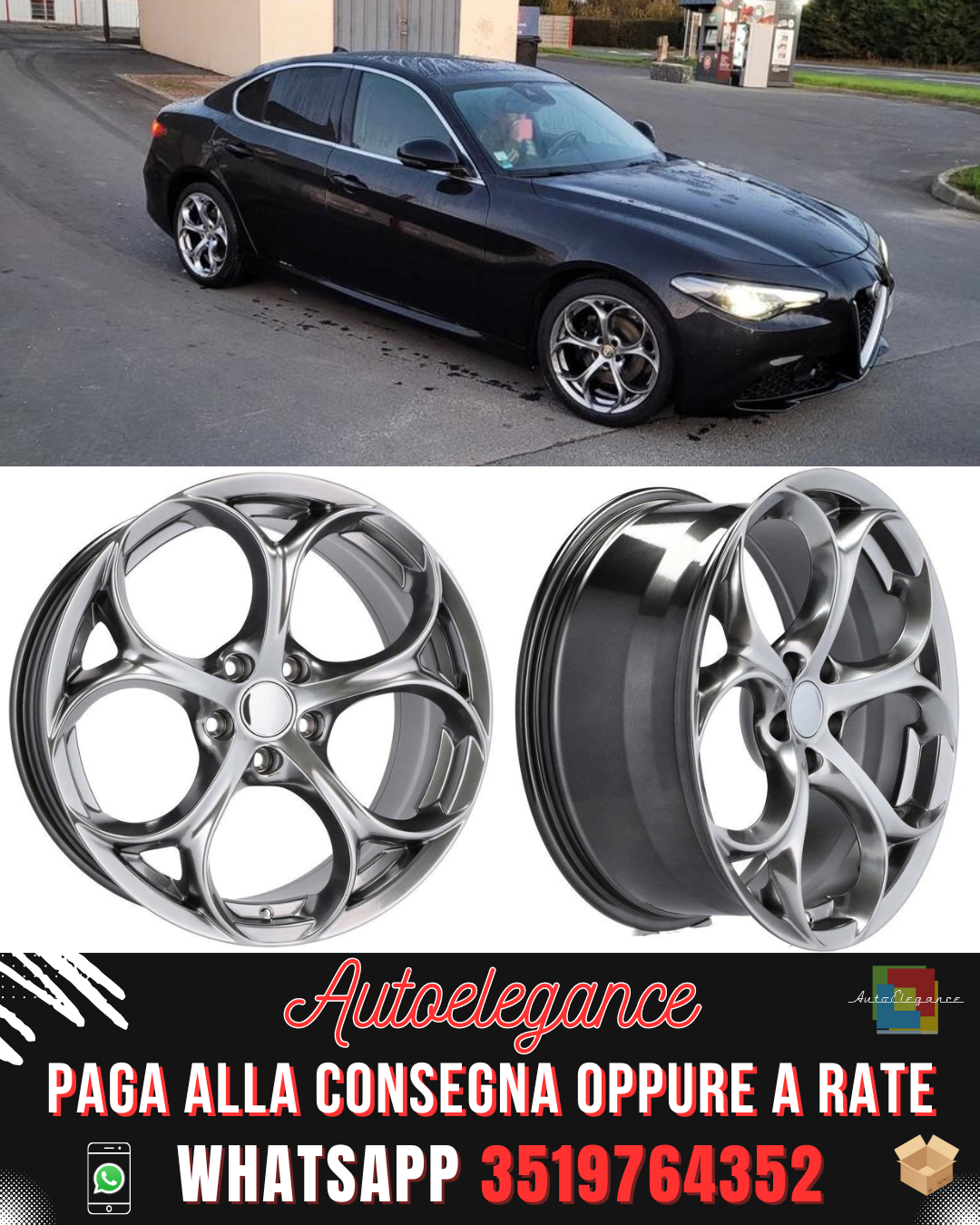 CERCHI CERCHIO IN LEGA 18" Adatto per OPEL SAAB