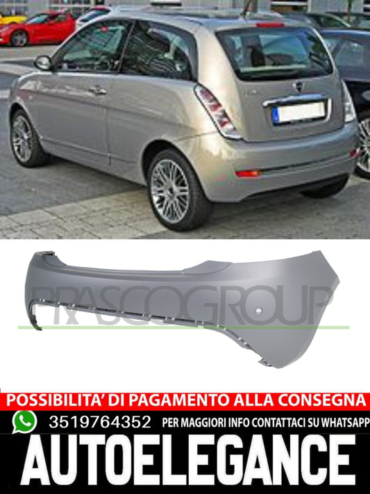 Paraurti Prasco Posteriore per LANCIA YPSILON CON PRIMER FORI PDC 50290197