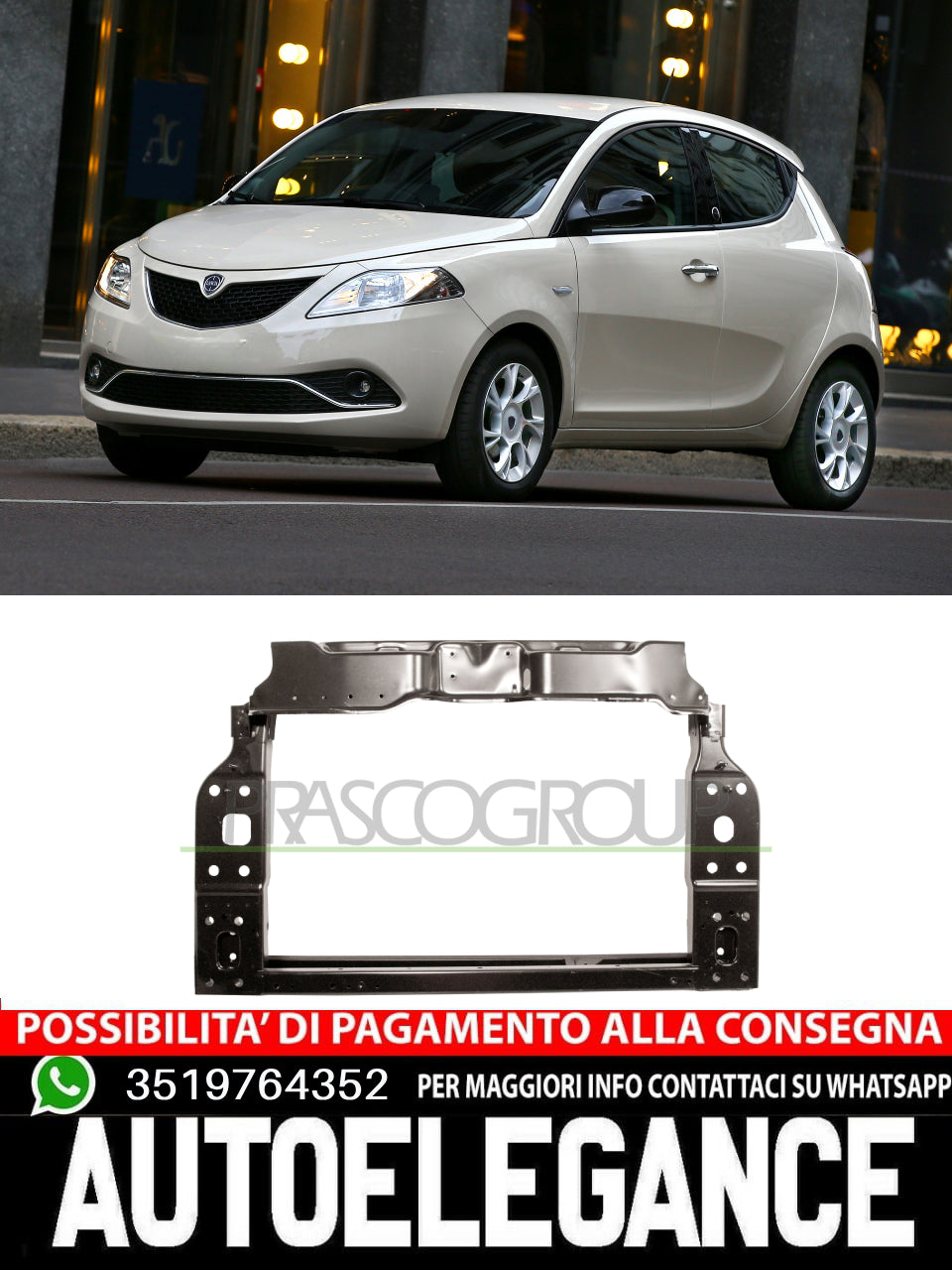 Frontale Anteriore Completo Per Lancia Ypsilon   52156786
