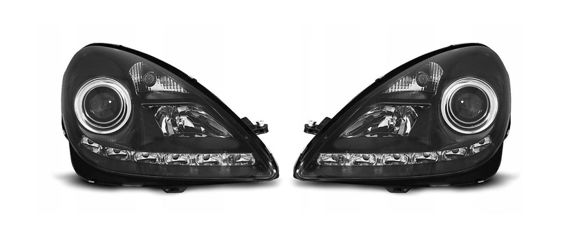 💫ART.7219 FARI "DAYLIGHT" NERO per MERCEDES R171 SLK 2004-2011💫