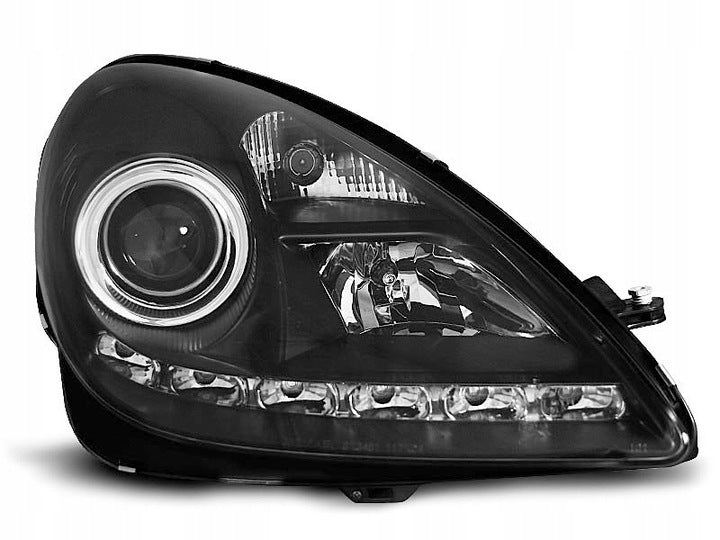 💫ART.7219 FARI "DAYLIGHT" NERO per MERCEDES R171 SLK 2004-2011💫