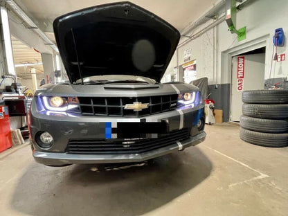 ART.5519 FARI ANTERIORI ADATTO PER CHEVROLET CAMARO 09-13 CROMATA