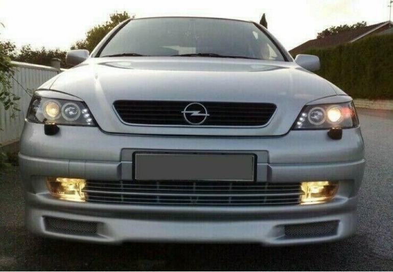 💫ART.6129 OPEL ASTRA G 02.98-02.04 OCCHI D'ANGELO CROMATI💫