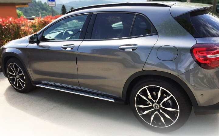 💫ART.6857 Pedane Laterali Set in Alluminio per Mercedes GLA (X156) (2013-2019)💫