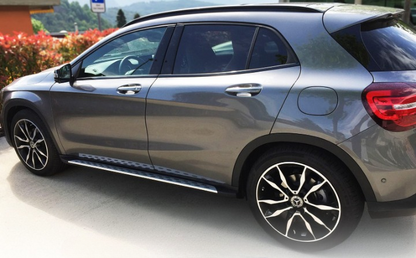 💫ART.6857 Pedane Laterali Set in Alluminio per Mercedes GLA (X156) (2013-2019)💫