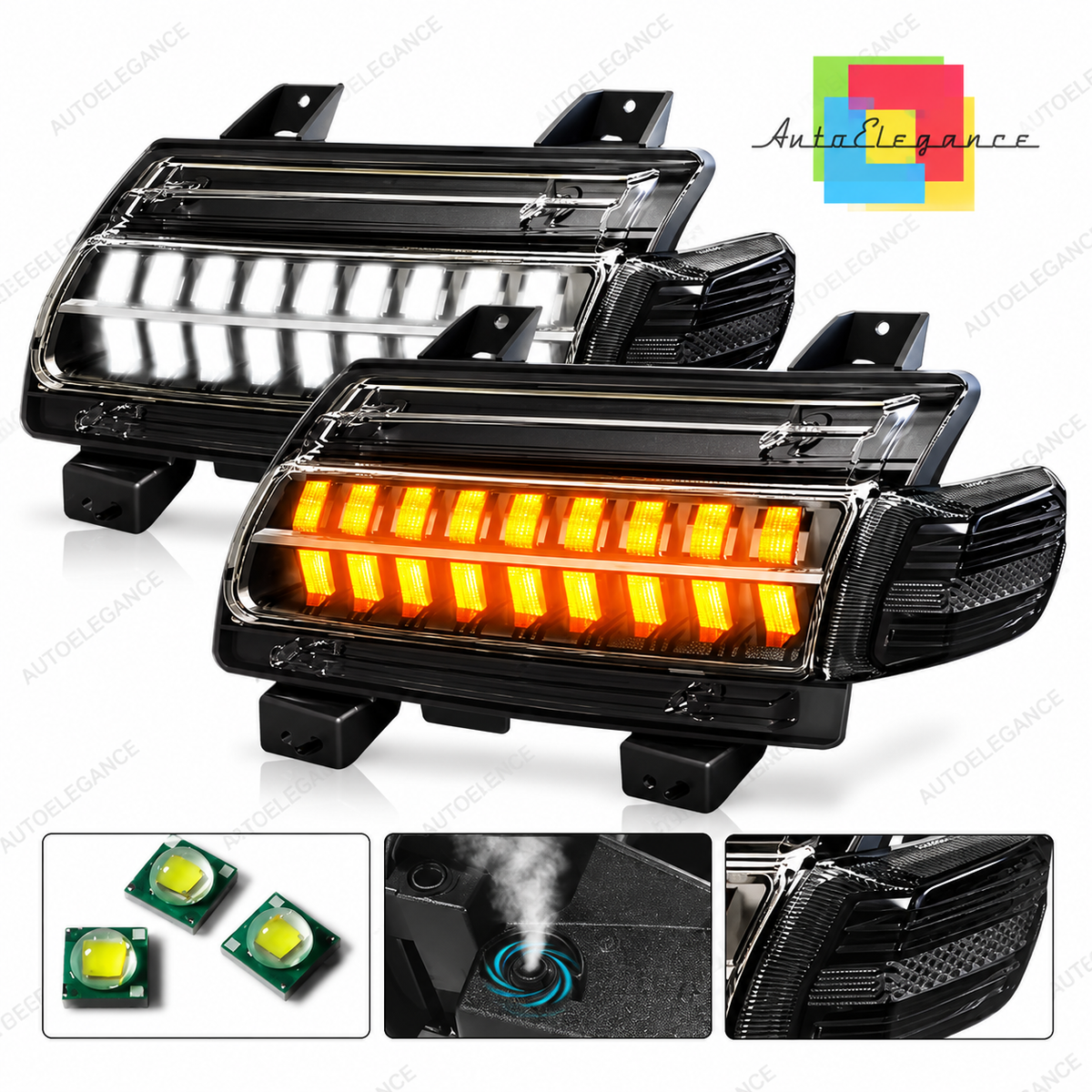 👉ART.10930 Fari LED Parafango Laterali Freccia per Jeep Wrangler JL Gladiator👈