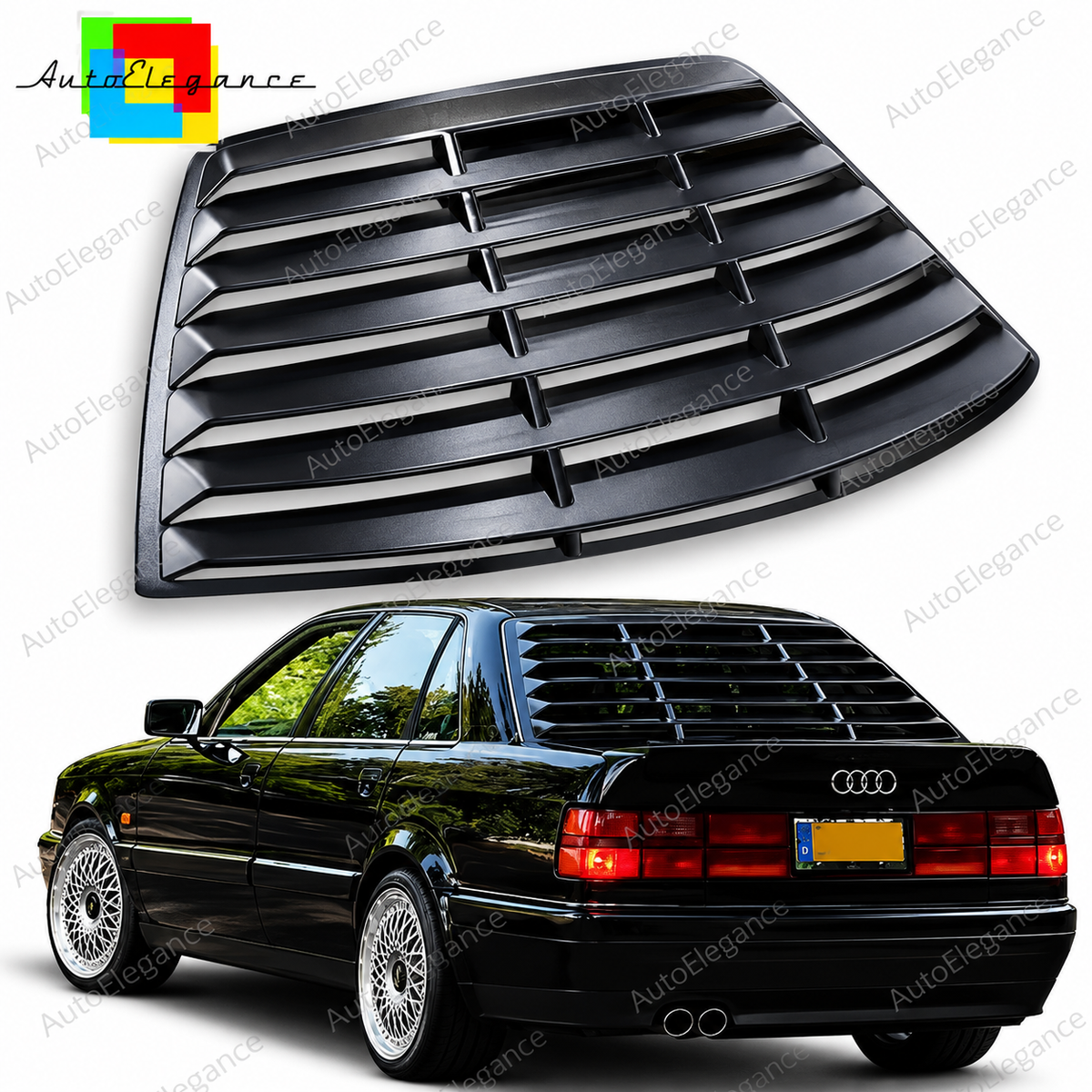 👉ART.10764 Louver lunotto posteriore adatto per Audi V8👈