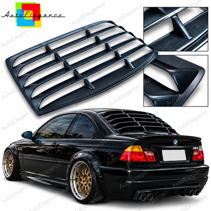 👉ART.10769 Louver lunotto posteriore adatto per BMW E46 Coupe 1997-2006👈