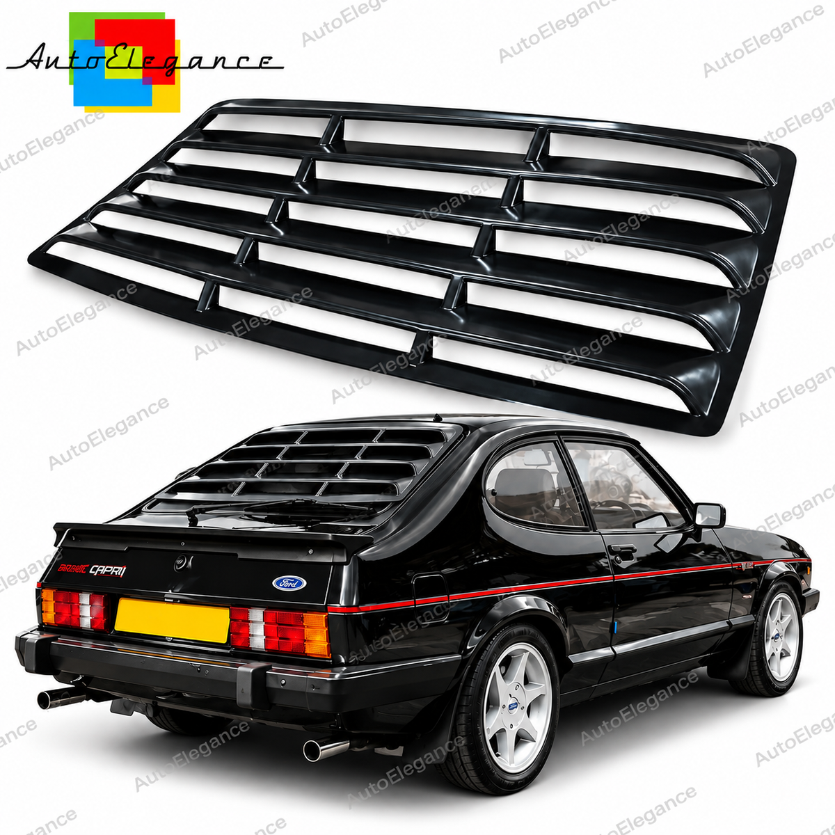 👉ART.10834 Louver lunotto posteriore adatto per Ford Capri 1978-1986 MK3👈