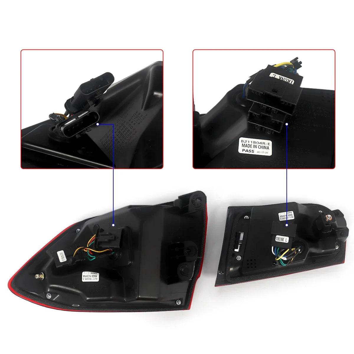 💎TAILLIGHTS SUITABLE FOR BMW 3 series F30 F35 F80 2012-2018 BLACK 💎