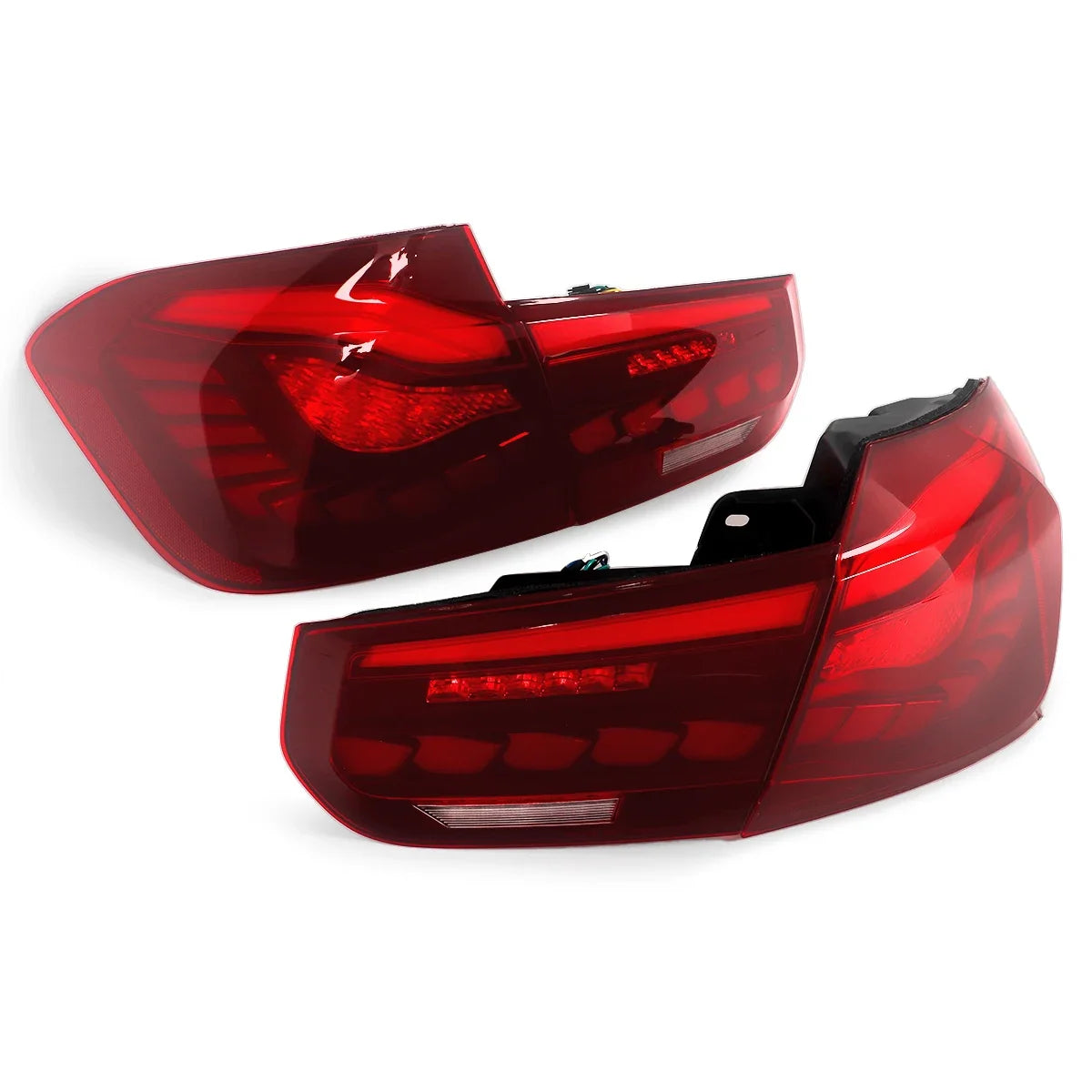 💎TAILLIGHTS SUITABLE FOR BMW 3 series F30 F35 F80 2012-2018 BLACK 💎
