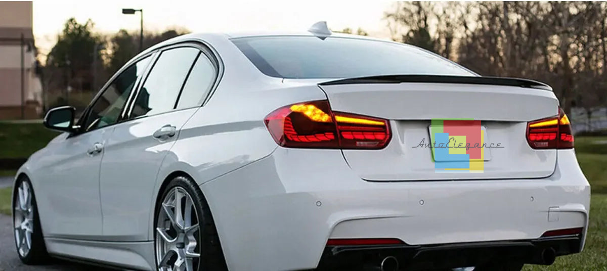 💎TAILLIGHTS SUITABLE FOR BMW 3 series F30 F35 F80 2012-2018 BLACK 💎