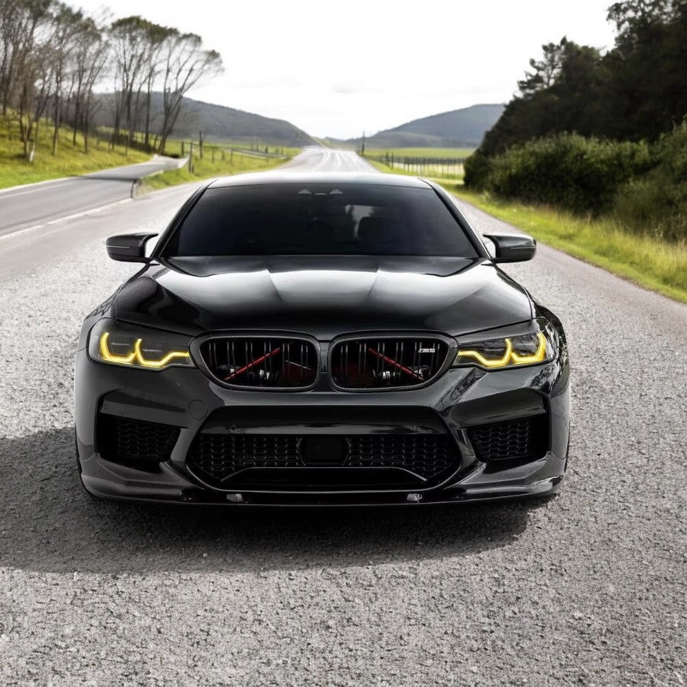 😎Paraurti per BMW Serie 5 G30 G31 Limousine Touring 2017-2019 M5 Sport Look😎