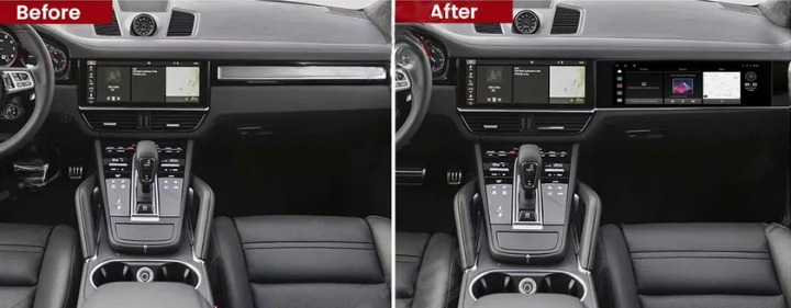 ART.4934 Monitor sedile passeggeroSistema di intrattenimento  Porsche Cayenn