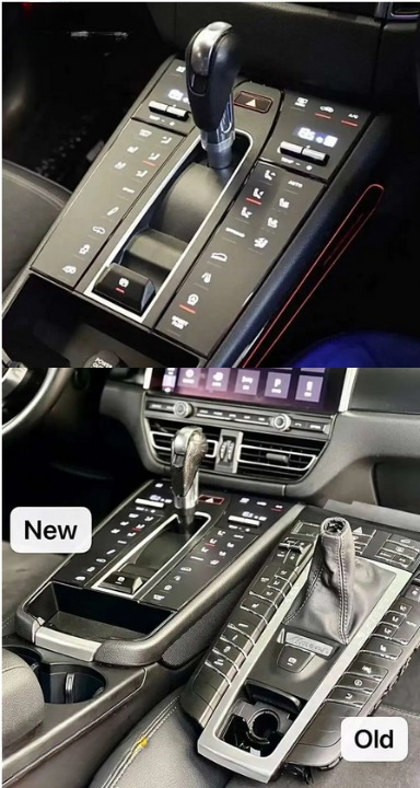 ART.4940 Pannello di spostamento del cambio Porsche Macan 14-21