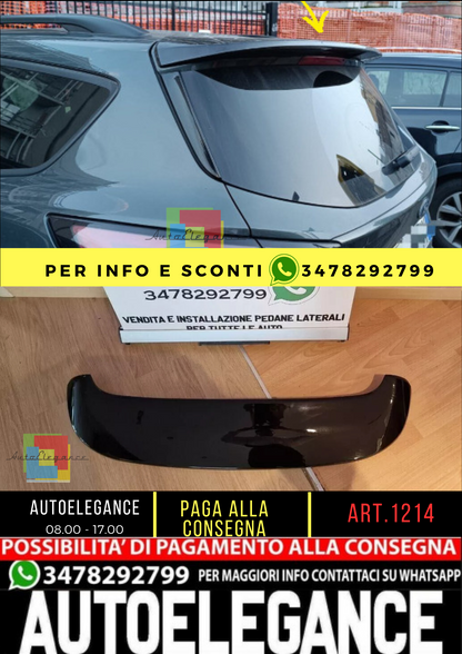 💥SPOILER PER IL TETTO ADATTO PER FORD KUGA II MK2 2012-2019 NERO LUCIDO💥