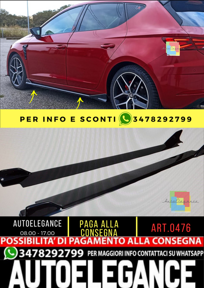 💥0541 SOTTO MINIGONNE ADATTO PER LEON 5F MK3 2012-2020 LOOK💥
