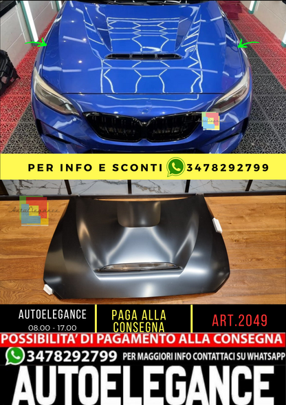 ⭐2049 COFANO ADATTO PER BMW F20 F21 F22 F23 2011-2019 LOOK GTS⭐