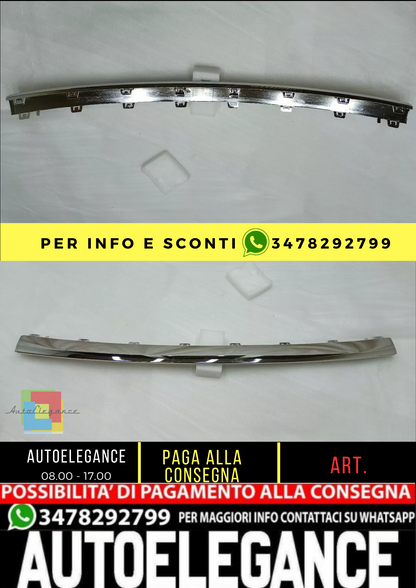 ⭐Modanatura paraurti anteriore adatto per Mercedes Benz W205 C Kl 2018⭐